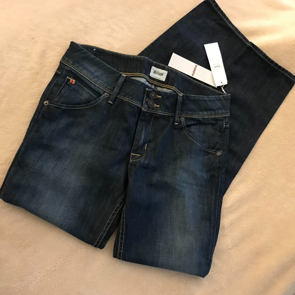 HUDSON Collin Skinny Jeans Size 30 in color Blue ATL